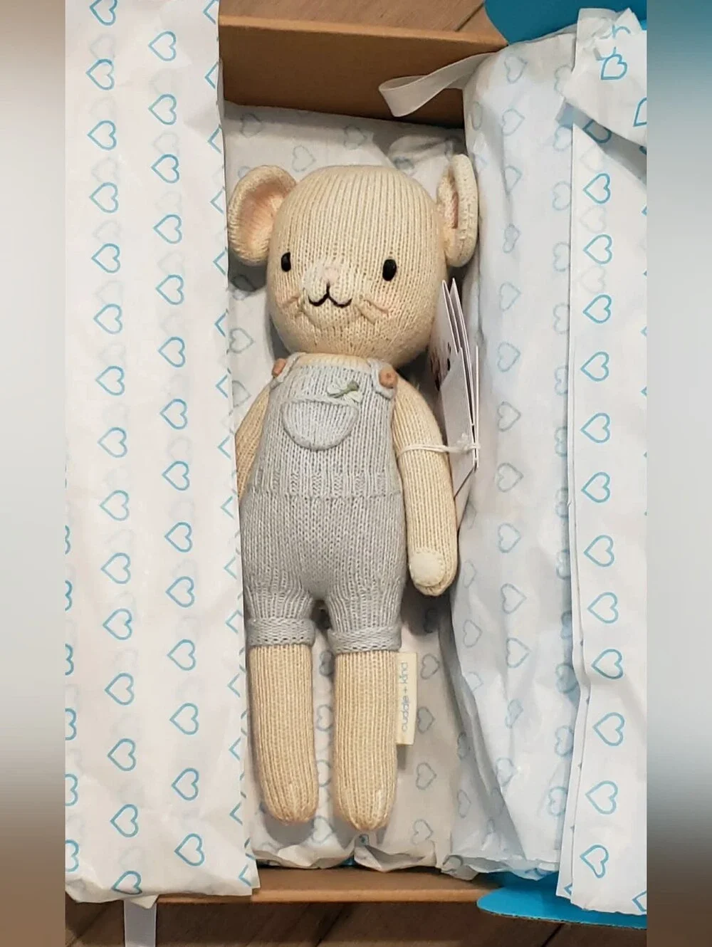 Cuddle + Kind Bailey The Mouse Stuffed Animal 13